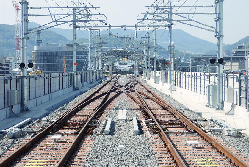 軌道工事