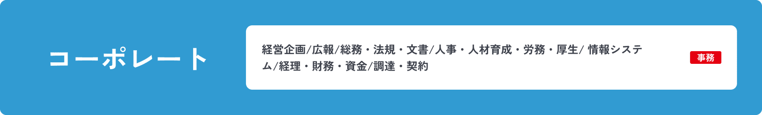 JRTTの3つの事業 コーポレート
